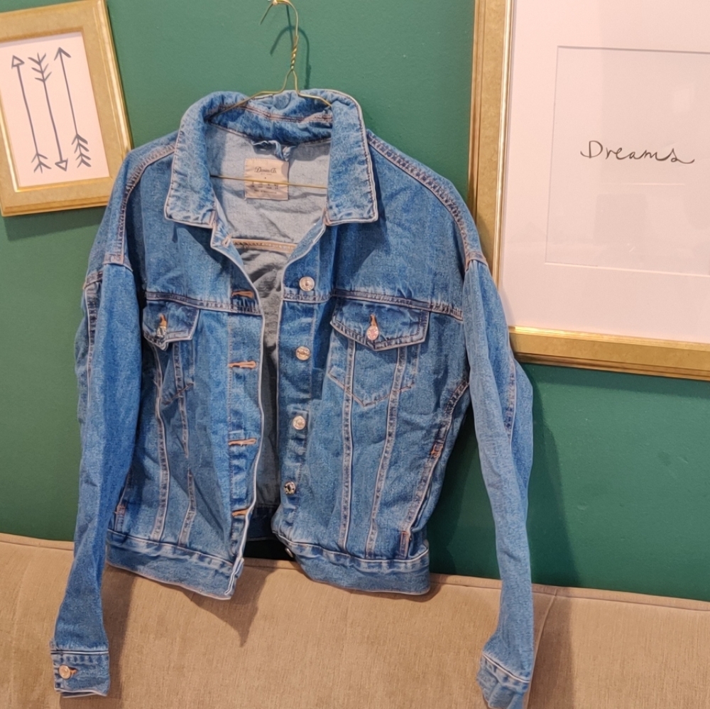 Denim trucker jacket - ( Just as new, never used)